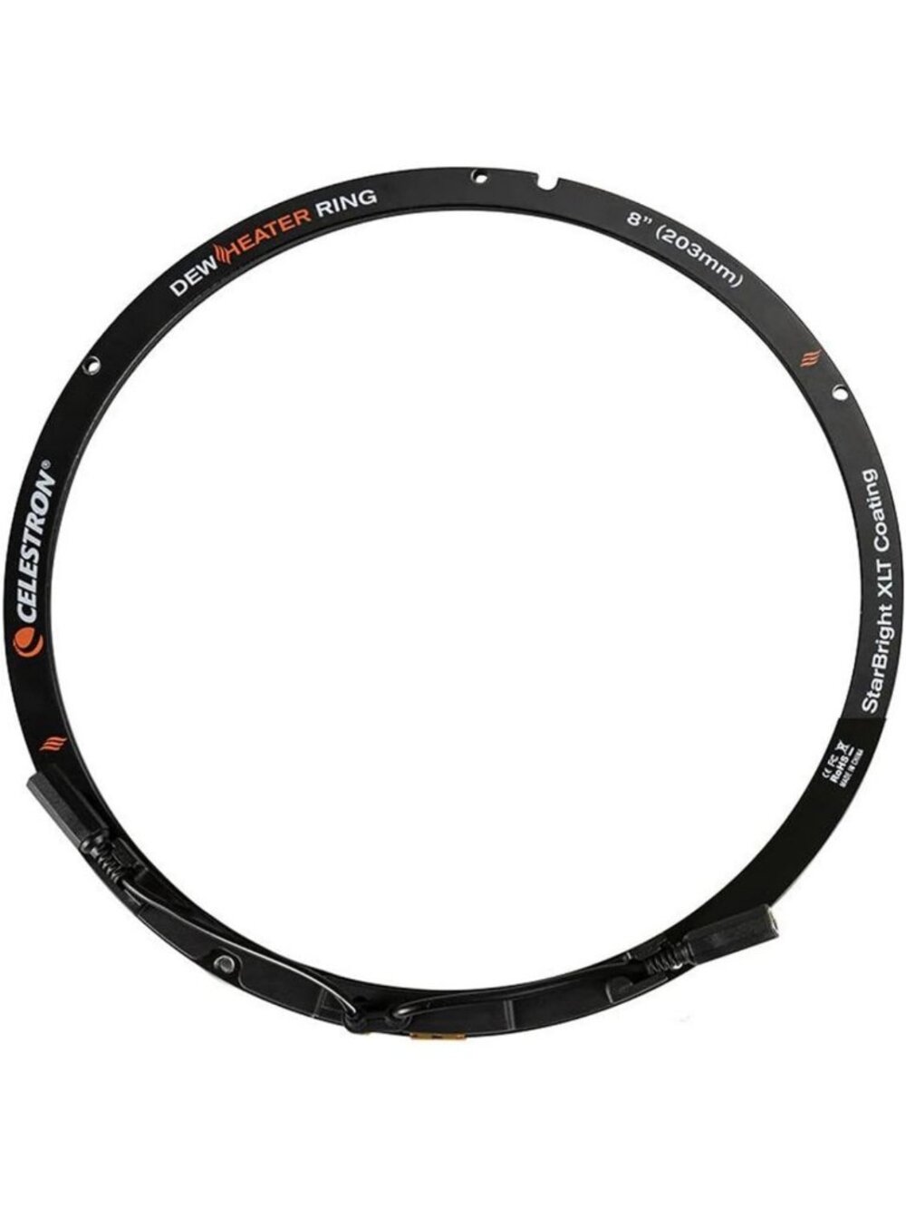 8” Schmidt EdgeHD RASA Aluminum Dew Heater Ring for Telescopes - Essential